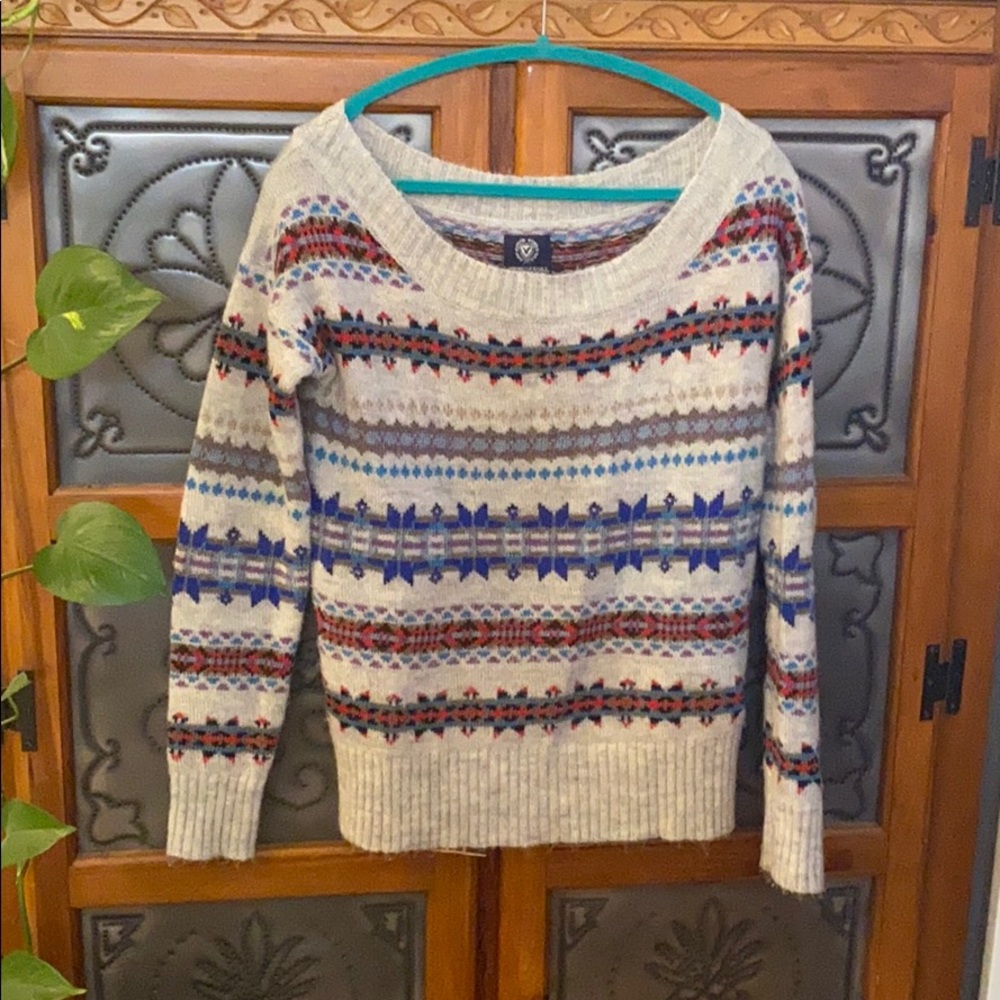 2/$10- American Eagle Outfitters- Fair Isle